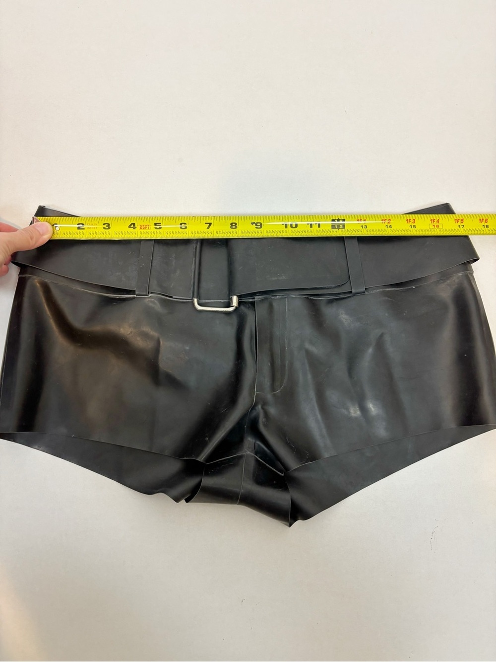 MIAOU Rocco Short in Black Latex Size L - Picture 11 of 12